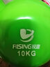 銳思（RISING） 健身壺鈴 啞鈴 男 包膠提壺啞鈴 亞玲 Kettlebells 10kg草綠色 曬單實拍圖