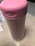 膳魔師（THERMOS）不銹鋼真空保溫杯商務(wù)便攜泡茶杯男女辦公水杯J可刻字禮物CG-400 PK-粉色  400ml 曬單實(shí)拍圖