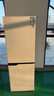 美菱（MeiLing）177/181升兩門(mén)雙門(mén)小冰箱小型家用節能冷藏冷凍電冰箱租房宿舍優(yōu)選 BCD-181LCR2X復古白色 曬單實(shí)拍圖