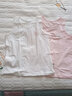 瑁恩·瑁愛(ài)（Mn·Mo）夏季吊帶背心女童純棉薄款小孩寶寶跨欄打底兒童A類 蕾絲寄語(yǔ)(米白/果凍粉) 冰川棉2件 130 建議身高約120cm 曬單實(shí)拍圖