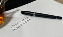 派克（PARKER）新款都市寶珠筆 簽字筆 商務(wù)禮品定制刻字成人學(xué)生練字墨水筆情侶筆生日禮物禮品 都市磨砂黑桿白夾寶珠筆 曬單實(shí)拍圖