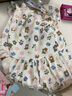 Classic Teddy女童裙子兒童連衣裙中小童田園碎花裙夏季時尚公主裙 棕熊 120  曬單實拍圖