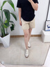 康莉銀色阿甘德訓鞋女春秋新款復古拼色透氣時(shí)尚休閑戶(hù)外運動(dòng)鞋 米色/灰色 38 曬單實(shí)拍圖