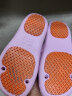 JDOV专利防滑拖鞋老年人孕妇男女防水防滑油夏季浴室内洗澡冲凉居家用 浅紫色（专利防滑拖鞋） 35-36码 实拍图