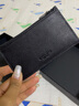 蔻馳（COACH）輕奢卡包男士中長(cháng)款證件卡包送男友/老公 C4280 黑色 QBBK 曬單實(shí)拍圖