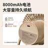 牧高笛（MOBIGARDEN） 電扇戶(hù)外露營(yíng)掛立兩用便攜電扇家用桌面可充電落地扇曉風(fēng) 曉風(fēng)3電扇(和風(fēng)沙) 曬單實(shí)拍圖