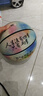 美士達Misda 印字刻字星空籃球學(xué)生防滑耐磨兒童女男比賽訓練初中生藍球 曬單實(shí)拍圖