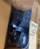 斯凱奇（Skechers）涼鞋男洞洞鞋男士透氣休閑簡(jiǎn)約時(shí)尚百搭舒適沙灘鞋243032 海軍藍色/NVY 41 曬單實(shí)拍圖