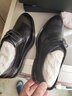 金利來(lái)男鞋秋季新款男士英倫軟底商務(wù)正裝英倫風(fēng)耐磨單鞋真皮低幫皮鞋男 黑色58013025001A 42 曬單實(shí)拍圖