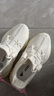 阿迪達(dá)斯 （adidas）【嚴(yán)選好物】 Yeezy Boost 350 V2 椰子350男女休閑跑步鞋 純白2.0冰淇淋HQ6316 37 曬單實(shí)拍圖