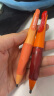 思笔乐（STABILO）自动铅笔小学生文具套装 hb铅笔 儿童铅笔幼儿园 学习用品 写字笔 按动笔芯 马卡龙橙 实拍图