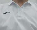 李寧純棉t恤女夏季新款寬松休閑百搭翻領(lǐng)短袖經(jīng)典款文藝polo衫女上裝 白色(100%棉) M 尺碼偏大 曬單實(shí)拍圖