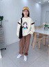 G.DUCKKIDS小黃鴨女童春秋季套裝2025新款洋氣9歲8中大童運動(dòng)冬裝兩件套女孩 春秋款兩件套 咖色 150 曬單實(shí)拍圖