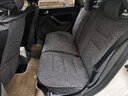 首賦汽車(chē)坐墊四季通用淳麻布藝2025新款座墊小車(chē)座椅套全包圍座套 黑灰色 標準版(無(wú)頭枕腰靠） 曬單實(shí)拍圖