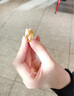 中國(guó)黃金（CHINA GOLD）足金碎碎冰黃金戒指女5G滿(mǎn)天星素圈指七夕情人節(jié)禮物送女朋友老婆 16號(hào) 約1.8g 曬單實(shí)拍圖