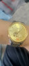 KASSAW 24K黃金 999足金幣金表瑞士認證卡梭名表手表男士機械表腕表防水 K555G.壕氣金盤(pán)（鑒定證書(shū)） 曬單實(shí)拍圖