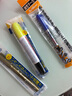 旗牌（Shachihata）DIY紡織顏料衣服布料手繪涂鴉繪畫(huà)T恤筆雙頭2.0-5.0mm熒光黃/黑EKT-25TT美術(shù)寫(xiě)生水彩筆 曬單實(shí)拍圖