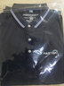 印瑪尼 工作服定制印字印logo polo定制翻領(lǐng)短袖工衣文化衫廣告衫定做 【A款間色領(lǐng)】藏青 2XL 曬單實(shí)拍圖
