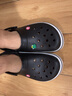 卡駱馳（crocs）洞洞鞋男鞋女鞋 25夏季新款戶外運動鞋貝雅涼拖鞋透氣輕便休閑鞋 貝雅-白色/建議拍小一碼 42 -43 （270） 曬單實拍圖