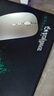 聯(lián)想（Lenovo）無線鼠標無線靜音藍牙鼠標可充電輕薄便攜筆記本電腦ipad平板安卓蘋果手機通用無線商務辦公鼠標 銀色-雙模版【左右靜音按鍵】 無線藍牙鼠標【Type-c充電/配充電線】 曬單實拍圖