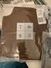 別語 半高領打底衫女春秋冬內搭長袖T恤莫代爾薄款洋氣加厚上衣 鐵灰色-半高領 2XL 曬單實拍圖