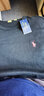 Polo Ralph Lauren 拉夫勞倫 男裝 經(jīng)典版平紋針織長(zhǎng)袖T恤RL13770 001-黑色 L 偏大 曬單實(shí)拍圖