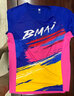 必邁（bmai）新品跑步短袖運動(dòng)競速吸濕排汗透氣健身訓練馬拉松體測T恤 新夜藍/活力粉/杏黃【女】 XL 曬單實(shí)拍圖