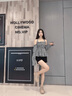 UNITESWAY老爹鞋女牛皮厚底增高女鞋時尚炸街運動休閑鞋女韓版潮搭鞋子女 奶茶色【皮面】 36 曬單實拍圖
