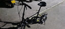 GOGOBIKE 12英寸迷你便攜學(xué)生男女式成人小型高碳鋼折疊自行車小輪單車 紳士黑 曬單實拍圖