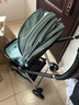 福貝貝嬰兒車(chē)可坐可躺輕便折疊雙向高景觀(guān)嬰兒推車(chē)寶寶手推車(chē) 雀湖青【全篷升級版】 曬單實(shí)拍圖