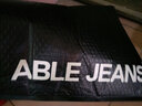 ABLE JEANS【立體修身褲】男士顯瘦長褲復(fù)古牛仔褲瘦腿褲男 【冰爽】水洗淺靛藍(lán) 28 /30 曬單實拍圖
