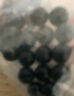 萌客朵黑曜石散珠子diy水晶飾品配件材料半成品貔貅手串水晶手鏈配件 黑曜石圓珠（6mm20粒） 曬單實拍圖