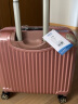 莎米特行李箱小型女拉杆箱男通用旅行箱可登机箱PC338TC18英寸玫瑰金 实拍图