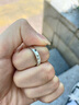 小米星小王子與玫瑰花情侶戒指純銀對戒小眾設計一對款生日禮物送女男友 小王子與玫瑰對戒【999足銀】+c 曬單實(shí)拍圖