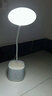 雅格臺燈護眼書桌學(xué)生宿舍可充電式臥室18650可更換鋰電池小led床頭燈 T110白色標(biāo)配+充電頭+備用電池 曬單實拍圖