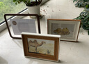 棲域（QIYU） 創(chuàng  )意相框擺臺掛墻10寸照片框北歐風(fēng)像框畫(huà)框裝裱 枯葉白 6寸(照片10.2cm*15.2cm) 曬單實(shí)拍圖