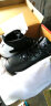 乔丹篮球鞋男鞋耐磨户外2024新款透气减震高帮男鞋学生防滑运动鞋 黑色白色 40.5 实拍图