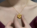 喜越 黃金吊墜足金999女款時(shí)尚復(fù)古鏤空心形桃心吊墜百搭花絲愛心吊墜 10.26克【吊墜+項(xiàng)鏈】【1-3個(gè)工作日發(fā)貨】 曬單實(shí)拍圖