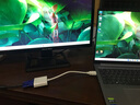 APESD Typec轉接頭hdmi轉vga轉換器筆記本電腦顯示器電視投影儀DP/USB轉換器 HDMI轉VGA轉換器（無(wú)音頻無(wú)供電白色） 15cm 曬單實(shí)拍圖