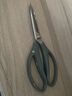 家用特大剪刀工業(yè)專(zhuān)用不銹鋼強力特級多功能皮革裁縫布剪紙剪線(xiàn)頭 A級909【灰柄大剪刀】德國工藝 曬單實(shí)拍圖