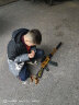 卡卡曼AK47儿童玩具枪8-12岁狙击冲锋抛壳软弹枪自动突击步抢玩具男孩 黄金【AK47】-联动抛壳-软弹20 软弹枪科教模型1:2.1 实拍图