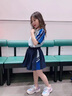 心可派兒小學(xué)生校服秋夏款套裝兒童運動班服一年級三件套幼兒園園服英倫風(fēng) 2302兩件套=外套+長褲 130 曬單實拍圖
