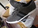 閃步（ShanBu）男鞋休閑鞋2025春秋新款板鞋軟底百搭皮面小白鞋韓版運動(dòng)潮鞋男 灰色 41 曬單實(shí)拍圖
