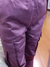 布戀貓女童羽絨褲可拆卸內膽冬季3-14歲中大童加厚保暖褲休閑褲兒童褲子 紫羅蘭 140 cm 曬單實(shí)拍圖