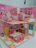金格羽3d立體拼圖玩具7-10歲diy公主小屋兒童房屋拼裝拼插模型女孩玩具 大號(hào)【公主小屋4件套】 曬單實(shí)拍圖