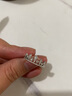 周生生七夕禮物 18K白色黃金V&A博物館皇冠鉆石戒指女款K金戒指87042R 15圈 曬單實(shí)拍圖