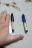 无印良品（MUJI） 凝胶中性墨水圆珠笔芯  学生文具 顺滑中性笔笔芯 灰笔 替换笔芯 蓝黑色 0.5mm 实拍图
