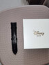 迪士尼（Disney）手表原裝表帶女通用配件橡膠表鏈26mmMK-15057電子表 20MM黑色皮帶 曬單實(shí)拍圖