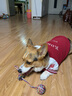 琻小咪柯基狗狗衣服寵物潮牌棒球服秋季冬裝柯基法斗柴犬泰迪中型小型犬 紅色 XL【建議10-15斤】 曬單實(shí)拍圖
