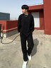 IDEAGEMER925銀費(fèi)加羅鏈銀項(xiàng)鏈男生高級(jí)感男士嘻哈個(gè)性高街百搭單鏈素鏈潮 銀費(fèi)加羅項(xiàng)鏈【50CM】 曬單實(shí)拍圖